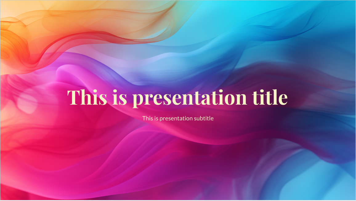 Free Smoke Google Slides themes and PowerPoint templates